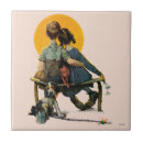 Recherche de poteaux carreaux Norman rockwell