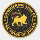 Recherche de reggae autocollants Lion