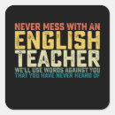 Recherche de professeur anglais autocollants Classe