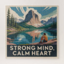 Recherche de pensée positive puzzles Impression de résilience