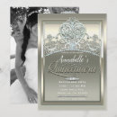 Recherche de bling quince invitations Diamants
