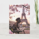 Recherche de béret vœux cartes Tour eiffel