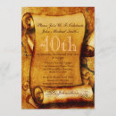 Recherche de parchemins invitations Vintage