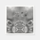 Recherche de anniversaire 25 ans serviettes Fête du 25e anniversaire