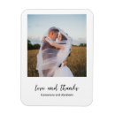 Recherche de noir et blanc mariage magnets Élégant
