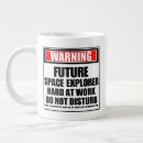 Recherche de explorateurs tasses Astronaute