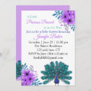 Recherche de peacock baby shower invitations Vert