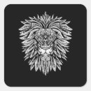 Recherche de tête lion autocollants Afrique