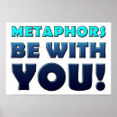 Recherche de métaphore posters Écriture