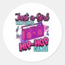 Recherche de hip hop autocollants Fond de danse