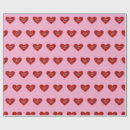 Recherche de amour papier cadeau Vintage