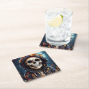 Recherche de crâne humain dessous de verres Halloween