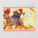 Recherche de amour de lion posters Aquarelle