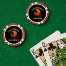 Recherche de palmiers jetons poker Coucher de soleil
