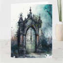 Recherche de vintage cartes halloween Cimetière