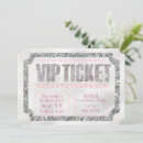 Recherche de billet vip invitations Rose