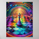 Recherche de stratégique posters Échecs