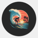 Recherche de planche de surf vintage autocollants Tropical