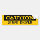 Recherche de cascade voiture autocollants Précaution