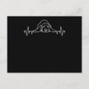 Recherche de battement coeur cartes postales Basset hound