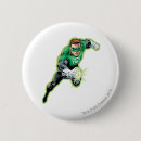Recherche de héros comiques badges Le guerrier vert