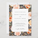Recherche de orange gris invitations Floral