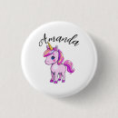 Recherche de nom de fille badges Licorne