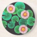 Recherche de nappe dessous de verres Nénuphars