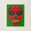 Recherche de crâne de sucre puzzles Dia de los muertos