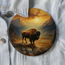 Recherche de bison badges Sauvage