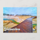 Recherche de parc national de yellowstone cartes postales Wyoming