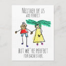 Recherche de copains verticales cartes postales Amour