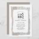 Recherche de i do bbq fiançailles invitations Rustique