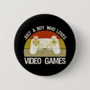Recherche de jeu vidéo badges Humour