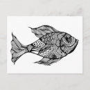 Recherche de fish cartes postales Dessin