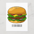 Recherche de hamburgers cartes postales Nourriture