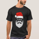 Recherche de père noël ho tshirts Visage