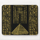 Recherche de pyramide tapis souris Hiéroglyphes