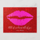 Recherche de rose rouge simple cartes postales Romance