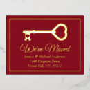 Recherche de clés invitations Changement d'adresse