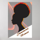 Recherche de silhouette femme posters Afro