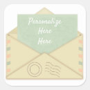 Recherche de lettre postale autocollants Enveloppe