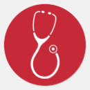 Recherche de stéthoscope autocollants Médecin