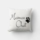 Recherche de maman chat coussins Empreinte de patte