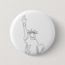 Recherche de statue de la liberté badges Illustration