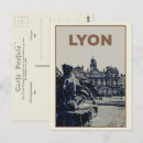 Recherche de voyage de lyon cartes postales Illustration