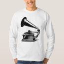Recherche de phonographe tshirts Musique