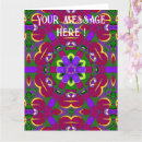 Recherche de kaléidoscope vœux cartes Mandala