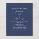 Recherche de blanc bleu marine invitations Simple