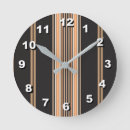 Recherche de orange et noir horloges Nombre